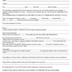 Questionnaire Form Division Of Taxation City Of Sylvania Printable