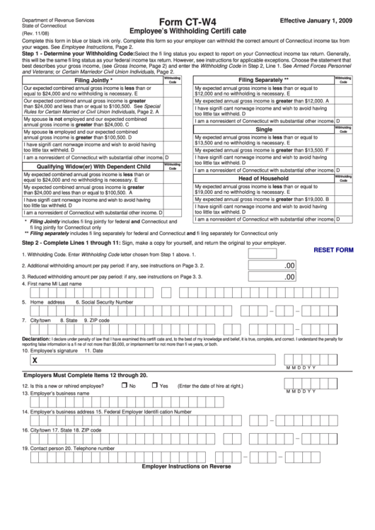 State Of Ct Pension Withholding Form WithholdingForm