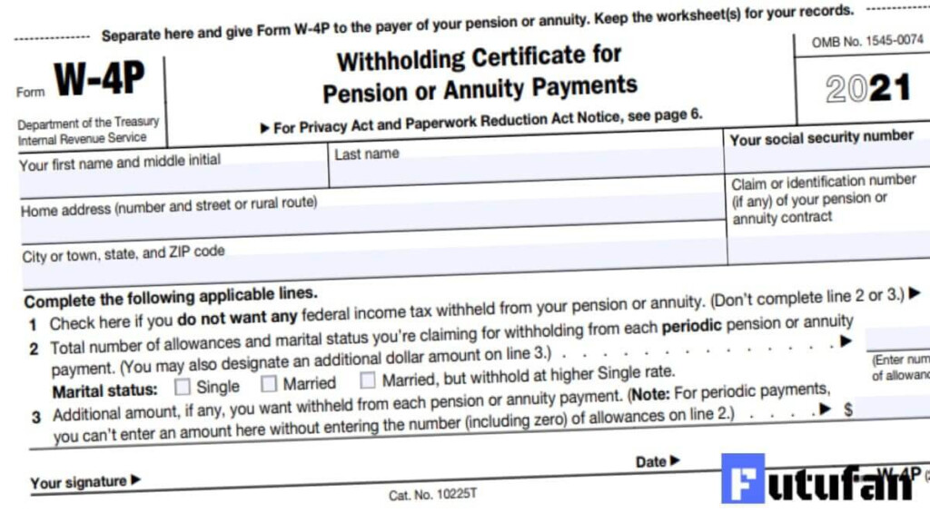 W4P Form 2022 2024