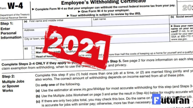 2021 Irs Withholding Schedule Federal Withholding Tables 2021