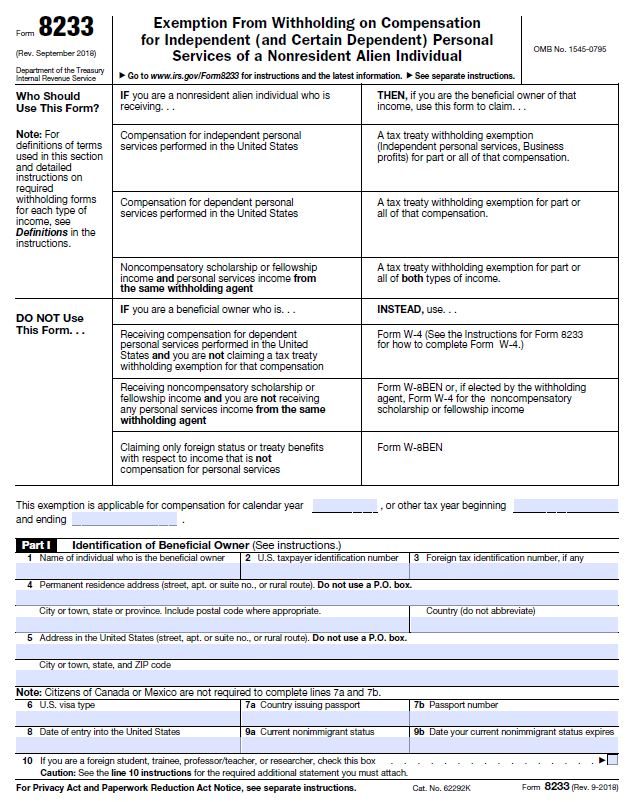 5 US Tax Documents Every International Student Should Know