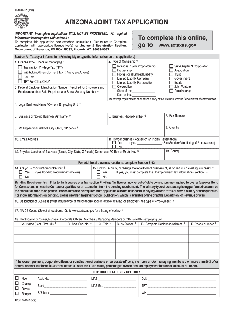 Arizona Separate Withholding Form Required State Tax WithholdingForm