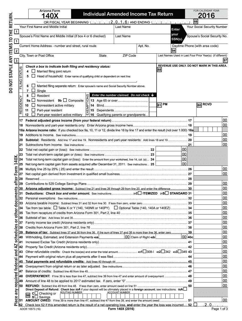 Azdor Form Fill Out And Sign Printable PDF Template SignNow