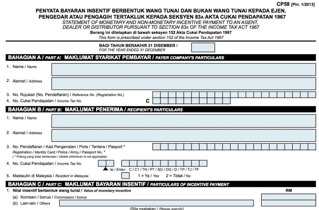 Borang C Income Tax Boris MacDonald