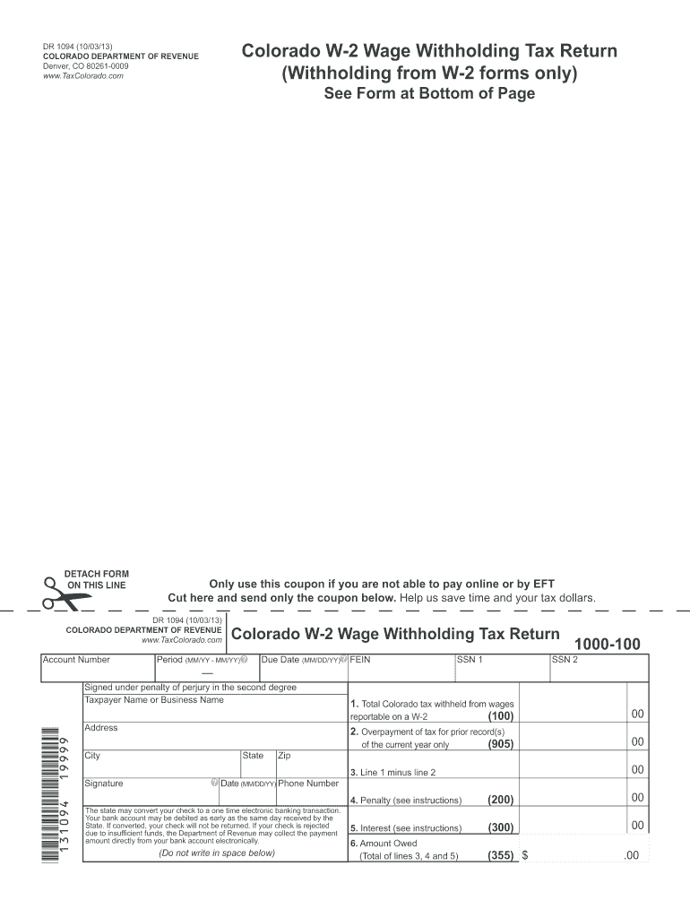 Colorado W2 Fill Out And Sign Printable PDF Template SignNow