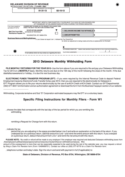 Delaware Employee Withholding Tax Form 2024 Employeeform