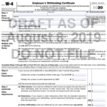 Federal Forms Employee Withholding 2023 Employeeform