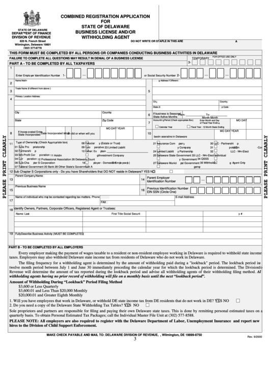 Fillable Form Cra Combined Registration Application For State Of 