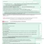 Fillable Form D 4 Dc Withholding Allowance Certificate 2017