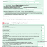 Fillable Form D 4 Dc Withholding Allowance Certificate 2017