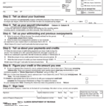 Fillable Form Il 941 X Amended Illinois Withholding Income Tax Return