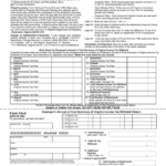 Fillable Form Va 6 Employer S Annual Or Final Summary Of Virginia