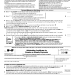 Fillable Form W 4p Withholding Certificate For Pension Or Annuity