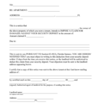 Fillable Online NOTICE OF CLAIM AGAINST SECURITY DEPOSIT Florida R E