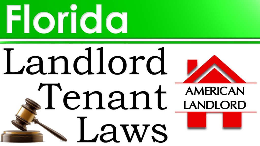 Florida Landlord Tenant Laws American Landlord YouTube