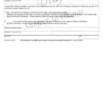 Form Mo W 4c Withholding Affidavit For Missouri Residents Printable