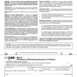 Form NC 4 North Carolina Department Of Revenue Fill Out And Sign