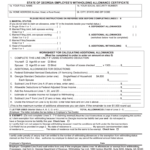 Ga State Withholding Allocance Form WithholdingForm