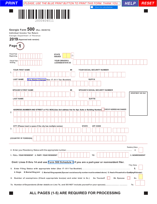 How To Calculate Maryland Individual Income Tax Withholding Form 