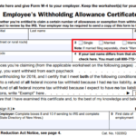 How To Fill A Employee s Withholding Certificate Form WithholdingForm