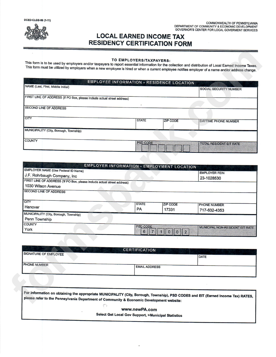 Income Tax Worksheet