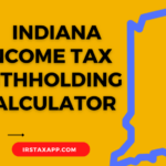 Indiana State Income Tax Withholding Calculator Internal Revenue Code