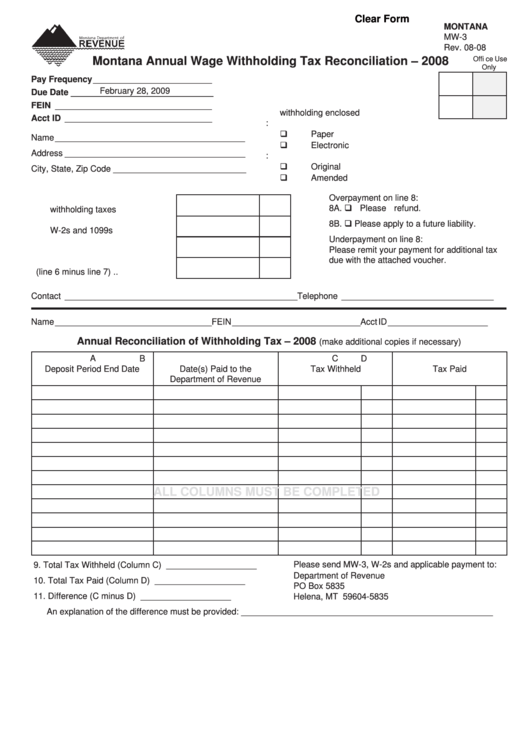 Indiana State Wage Withholding Form WithholdingForm