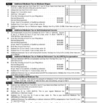 IRS Form 8959 Download Fillable PDF Or Fill Online Additional Medicare