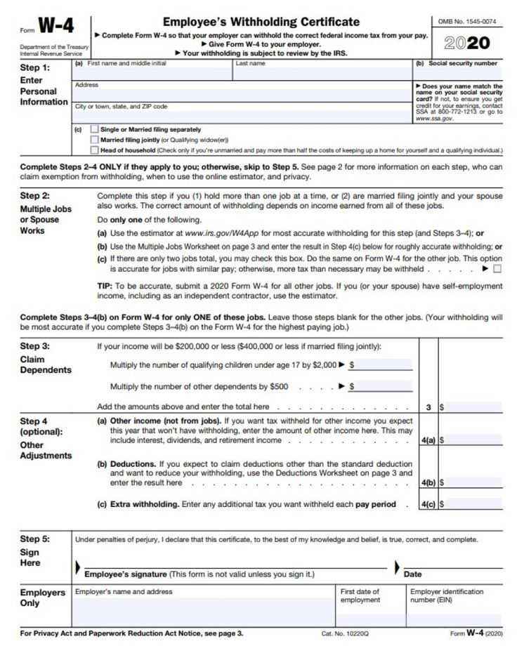 Irs New Tax Employee Forms 2024 Employeeform