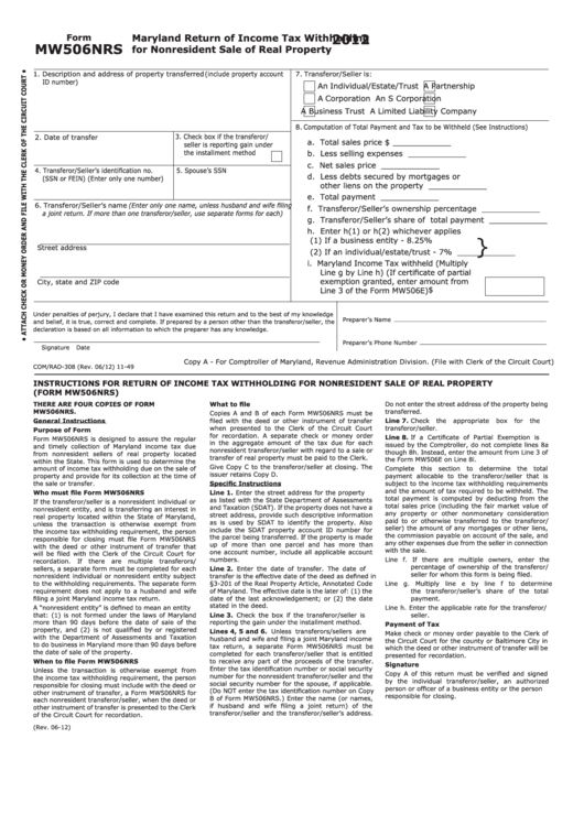 Maryland Individual Tax Withholding Form WithholdingForm