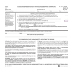 MASSACHUSETTS EMPLOYEE S WITHHOLDING EXEMPTION CERTIFICATE FORM M 4