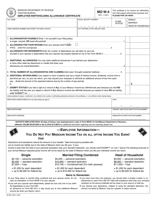 New Employee Forms Mo 2023 Employeeform