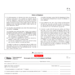 Ohio Department Of Taxation Employee Withholding Form 2023