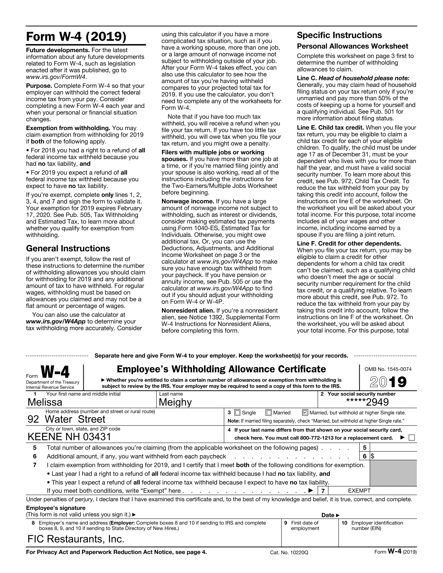 Online New Hire Packet Worksheets Employment Center Worksheets For Kids