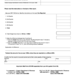 Oregon Employee Withholding Form 2023 Employeeform