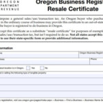 Oregon Tax Exempt Form Docs Forms