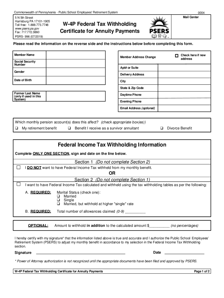 Pa Psrs Forms Fill Out Sign Online DocHub