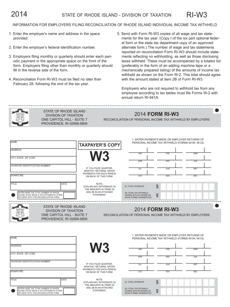 Rhode Island State Tax Withholding Form 2022 WithholdingForm