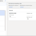 Set Up Withholding Tax Reporting Codes For The TDS Tax Type Finance