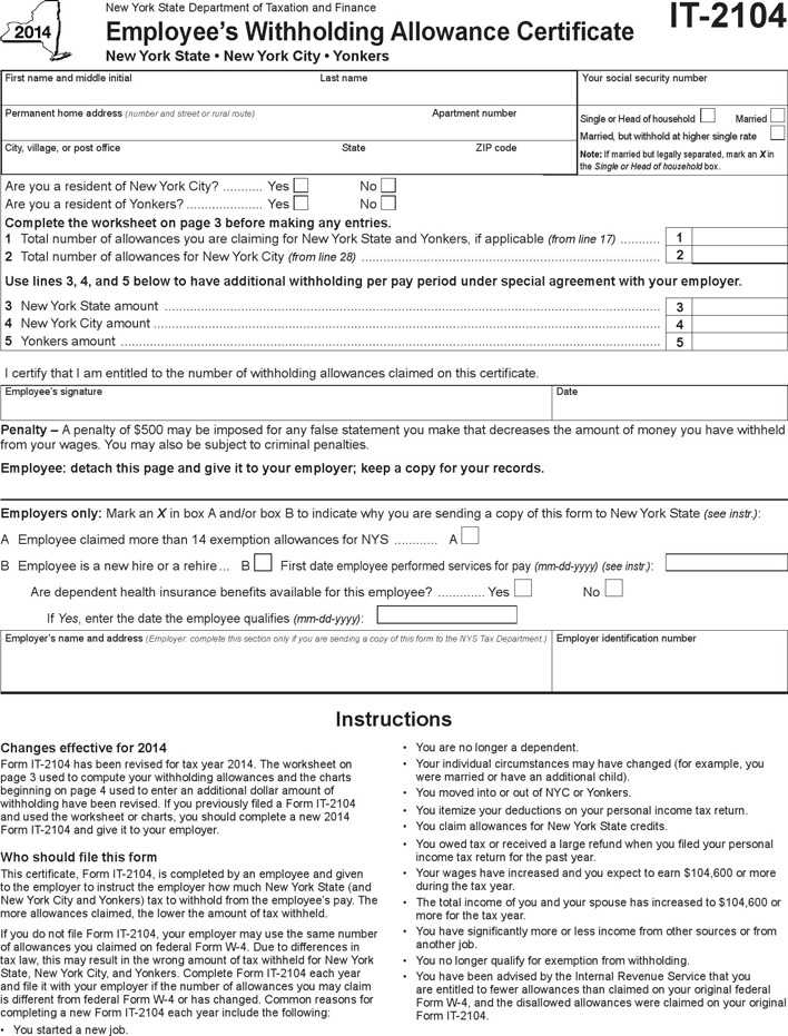 Simplify Employee Withholding Form 2022 Employeeform