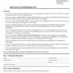 State Income Tax Withholding Form