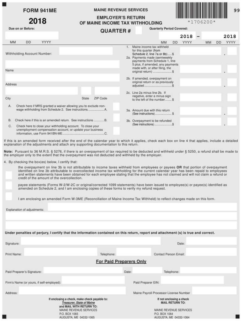 State Of Maine Tax Withholding Form WithholdingForm