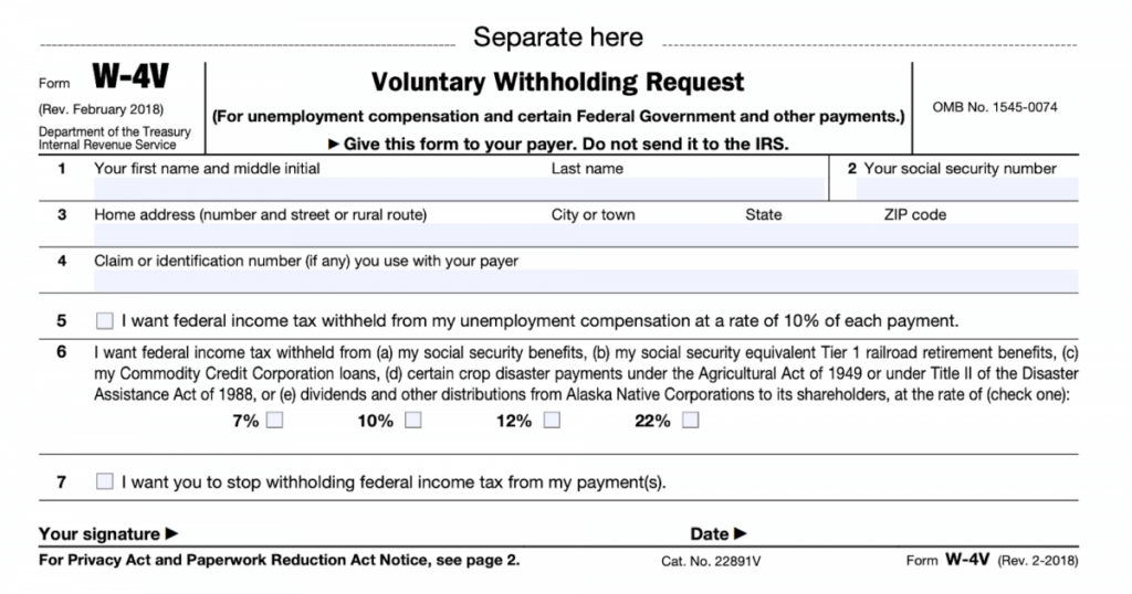 Taxes From A To Z 2020 V Is For Voluntary Withholding Taxgirl