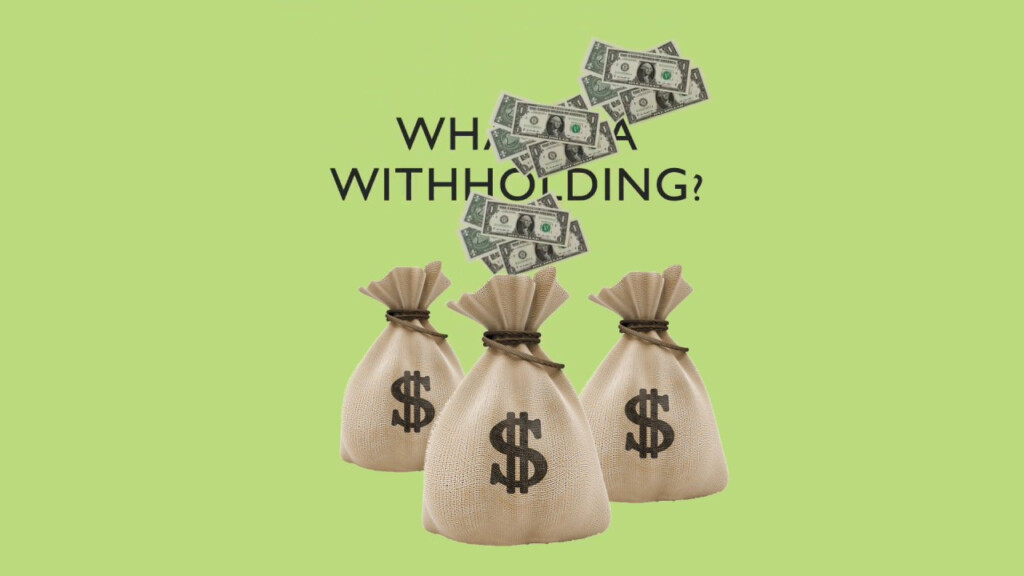 W L Tax Clinic Understanding Tax Withholding YouTube