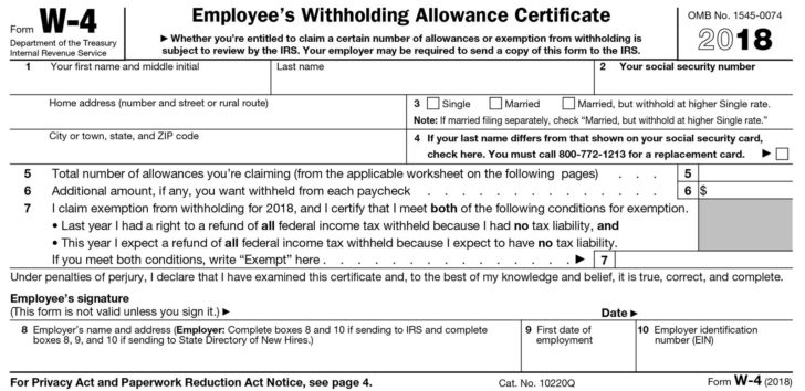 What Is A W4 What Is A W2 Sorting Out The Differences Db excel