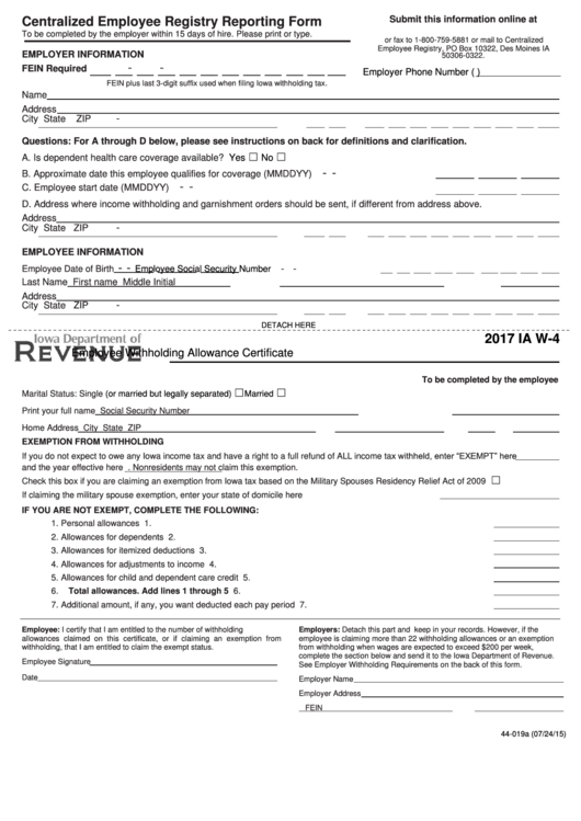 Withholding Employee Form 2023 Employeeform