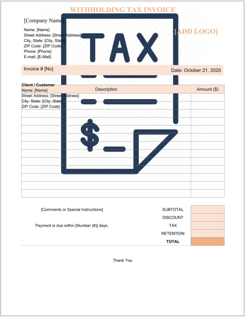 Withholding Tax Malaysia Example Form W 4 What Is It The 