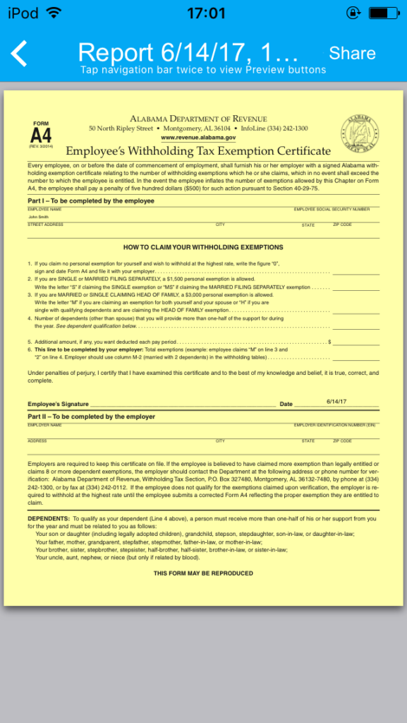 2022 Alabama State Withholding Form WithholdingForm