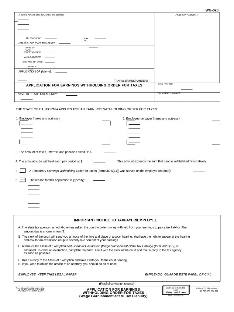 2023 Ca Withholding Form Printable Forms Free Online