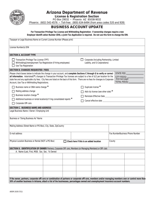 Arizona State Tax Withholding Form WithholdingForm